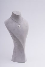 Zirkon Taşlı Kalpli Charm Kolye Silver 925 Ayar Gümüş - Görsel 8